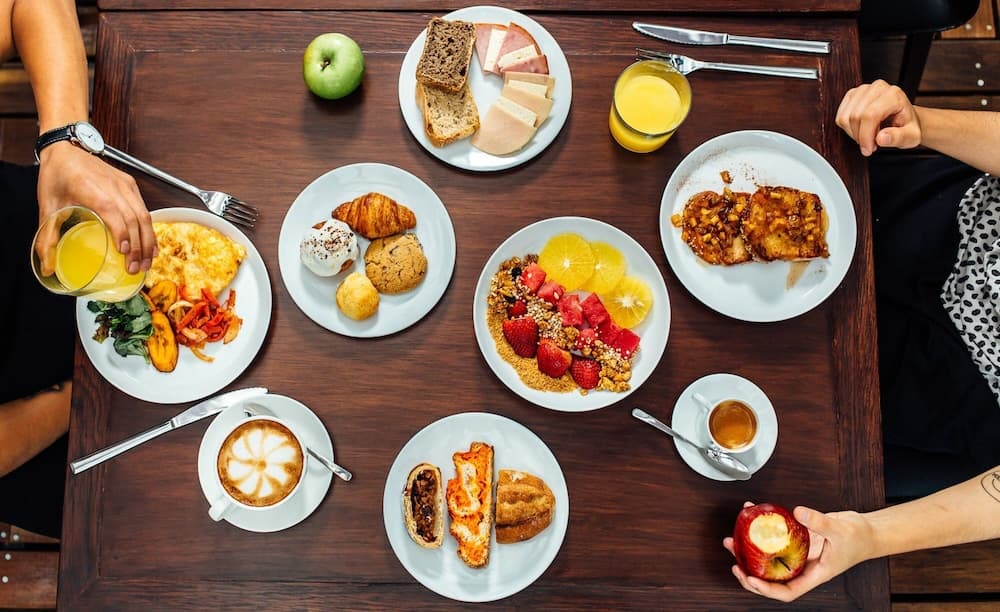 Atix Hotel, Breakfast buffet