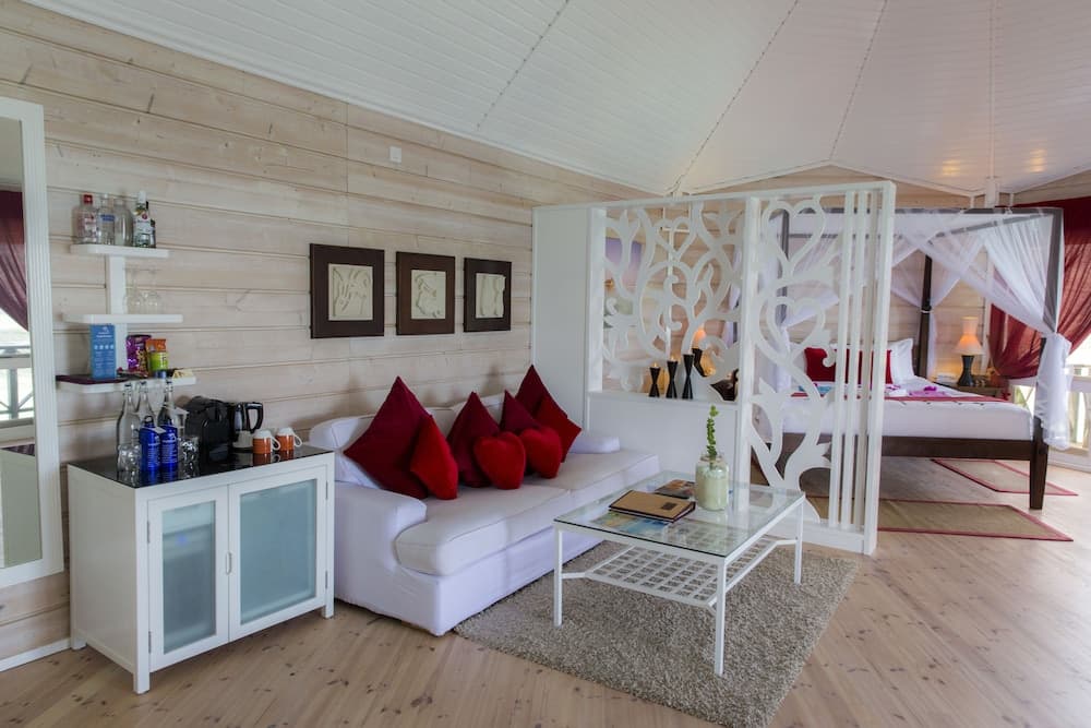 Kuredu Island Resort - GATTINONI, Schlafbereich