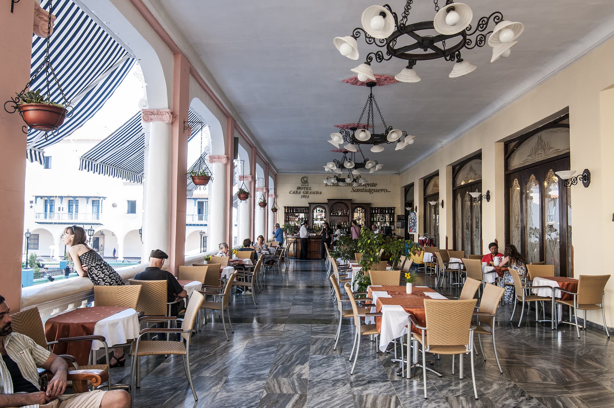 Hotel Casa Granda, Terrace