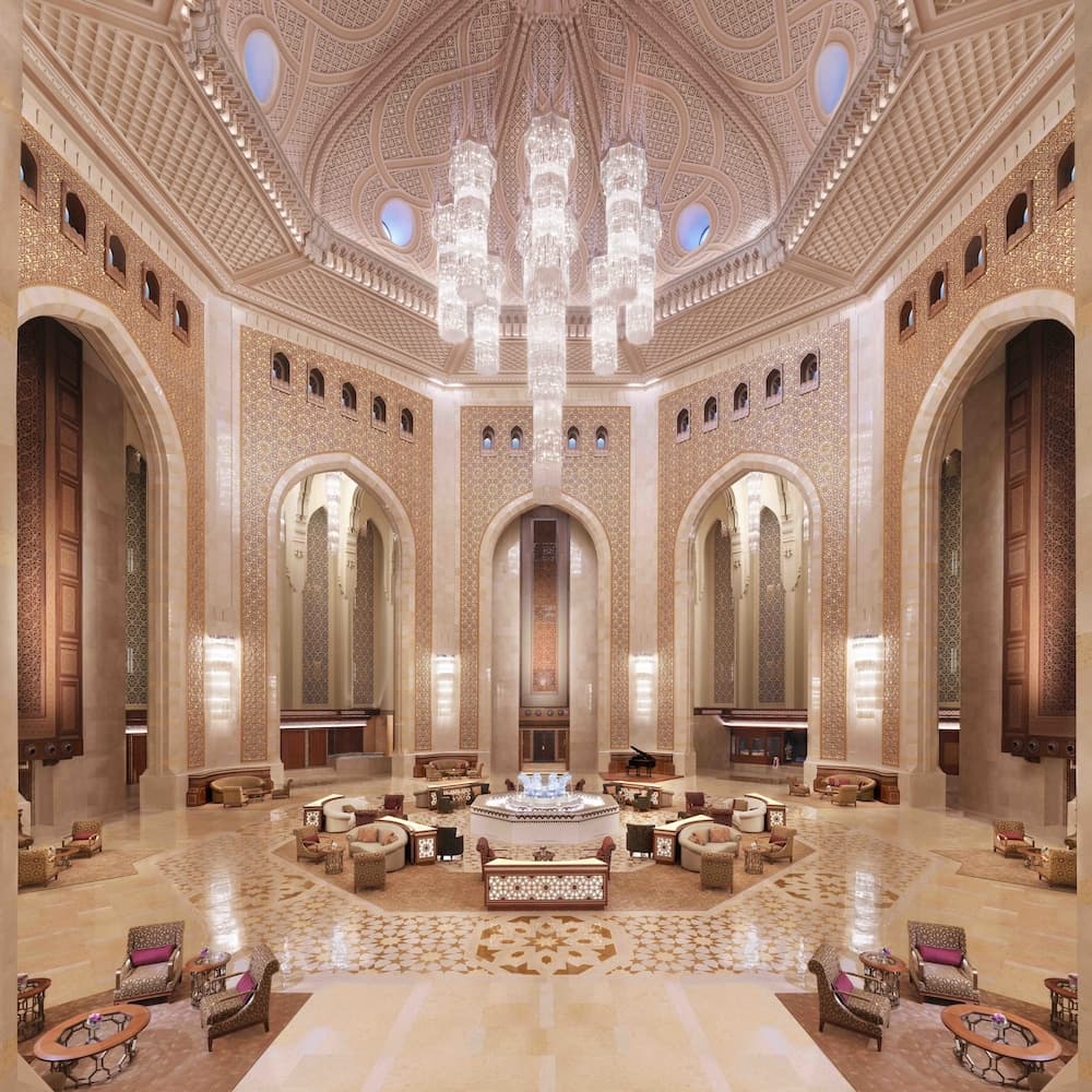 Al Bustan Palace, a Ritz-Carlton Hotel, Lobby sitting area
