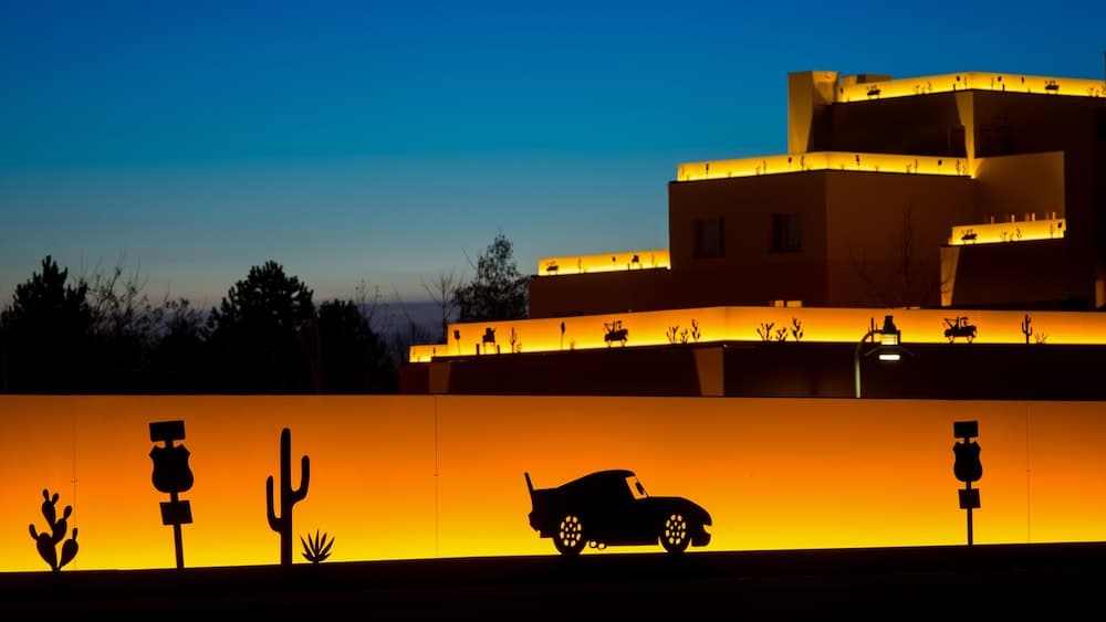 Disney Hotel Santa Fe, Front of property - evening/night