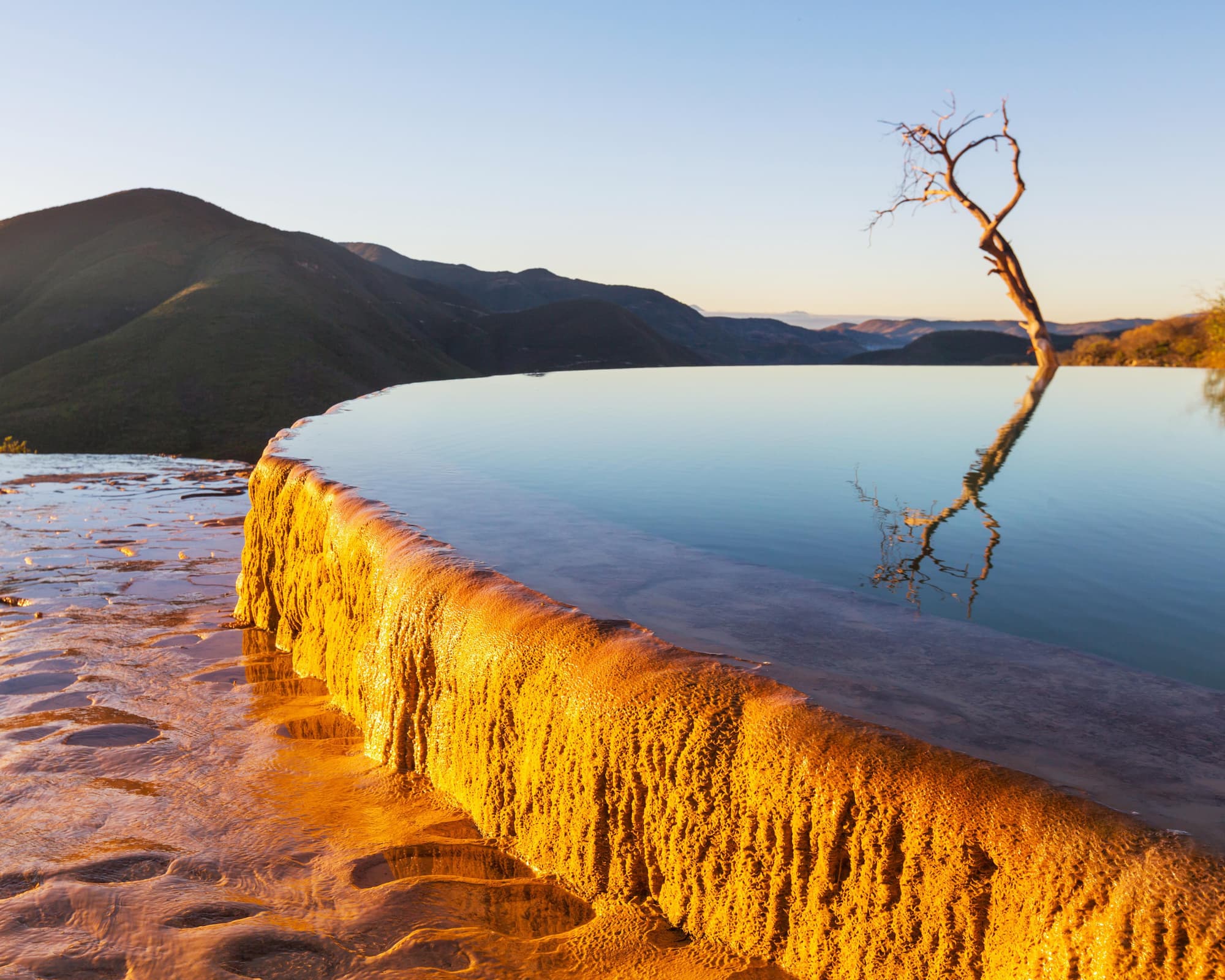 Hierve el Agua, México