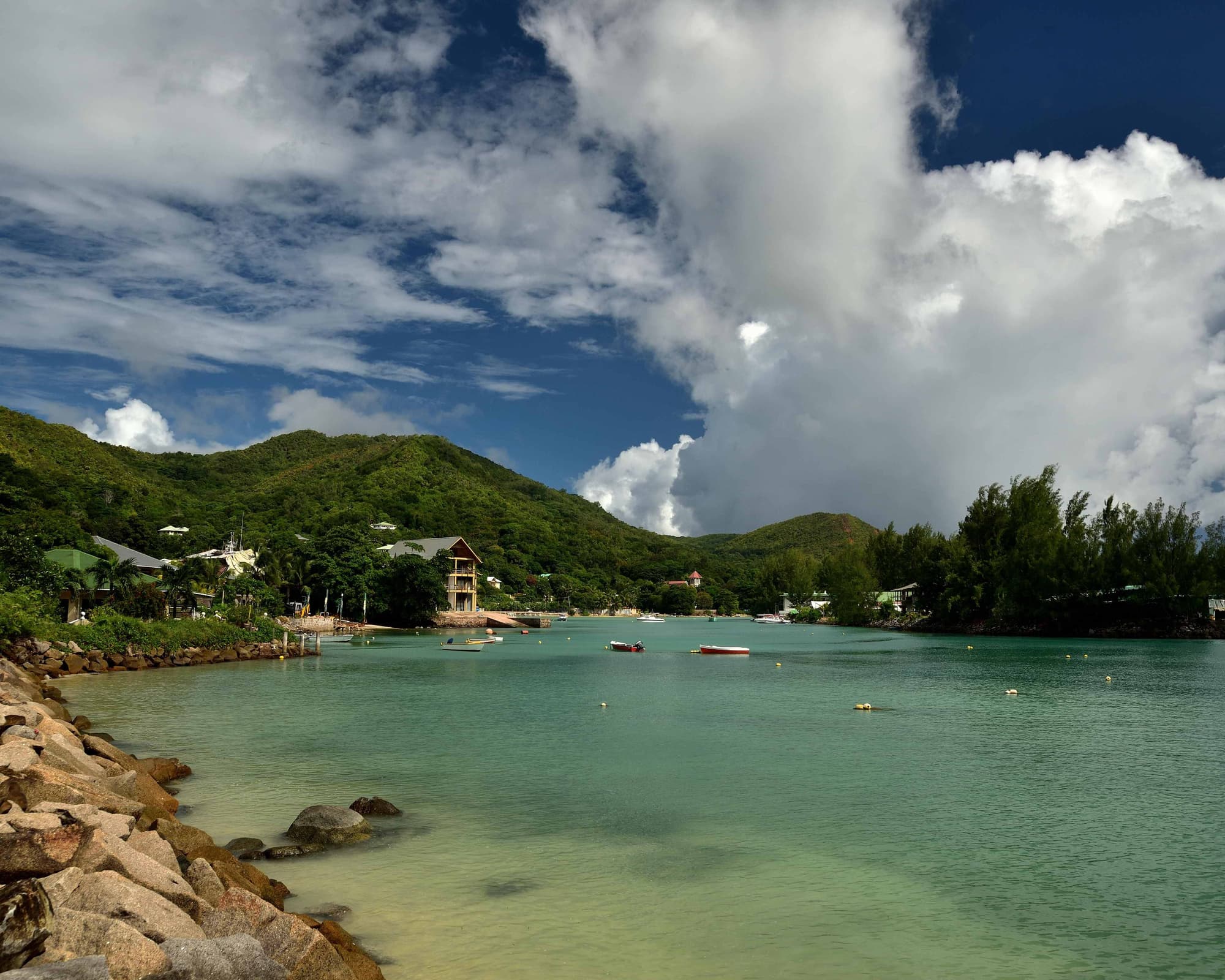 Baie Sainte Anne, Seychelles