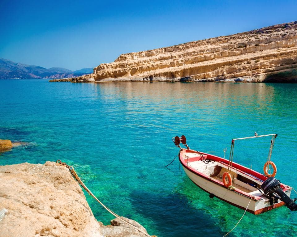 Matala, Creta, Grecia
