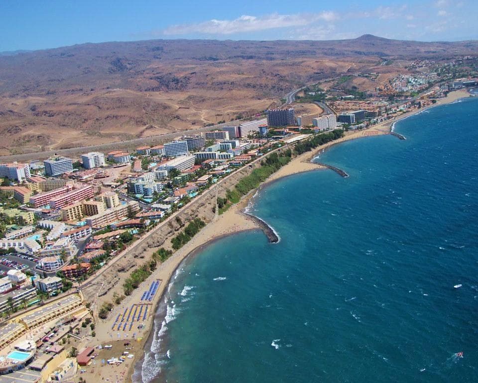 Playa del Ingles, Gran Canaria, España