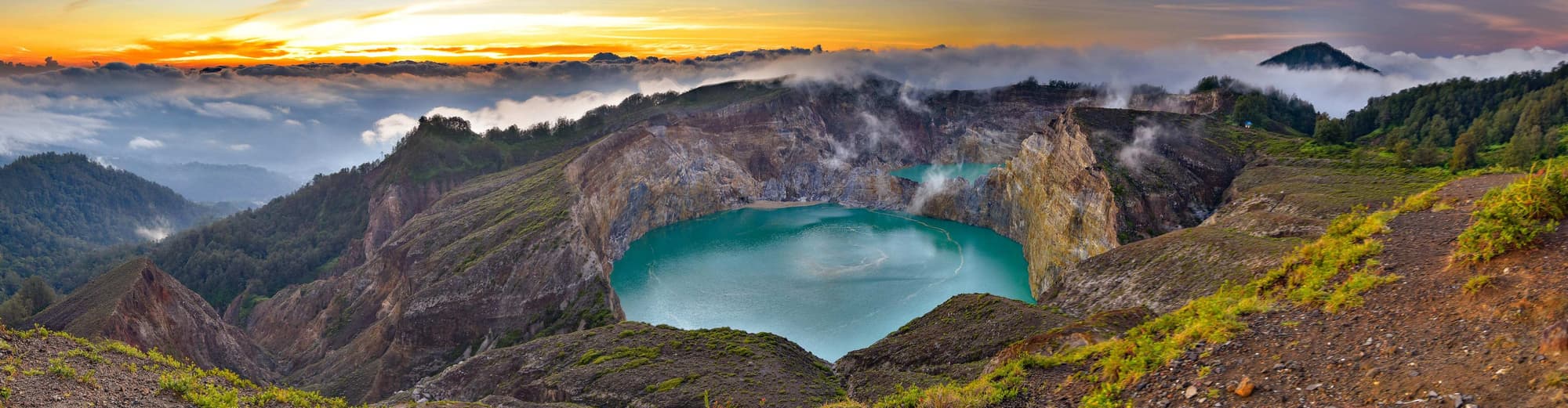 Kelimutu Nationalpark, Indonesien
