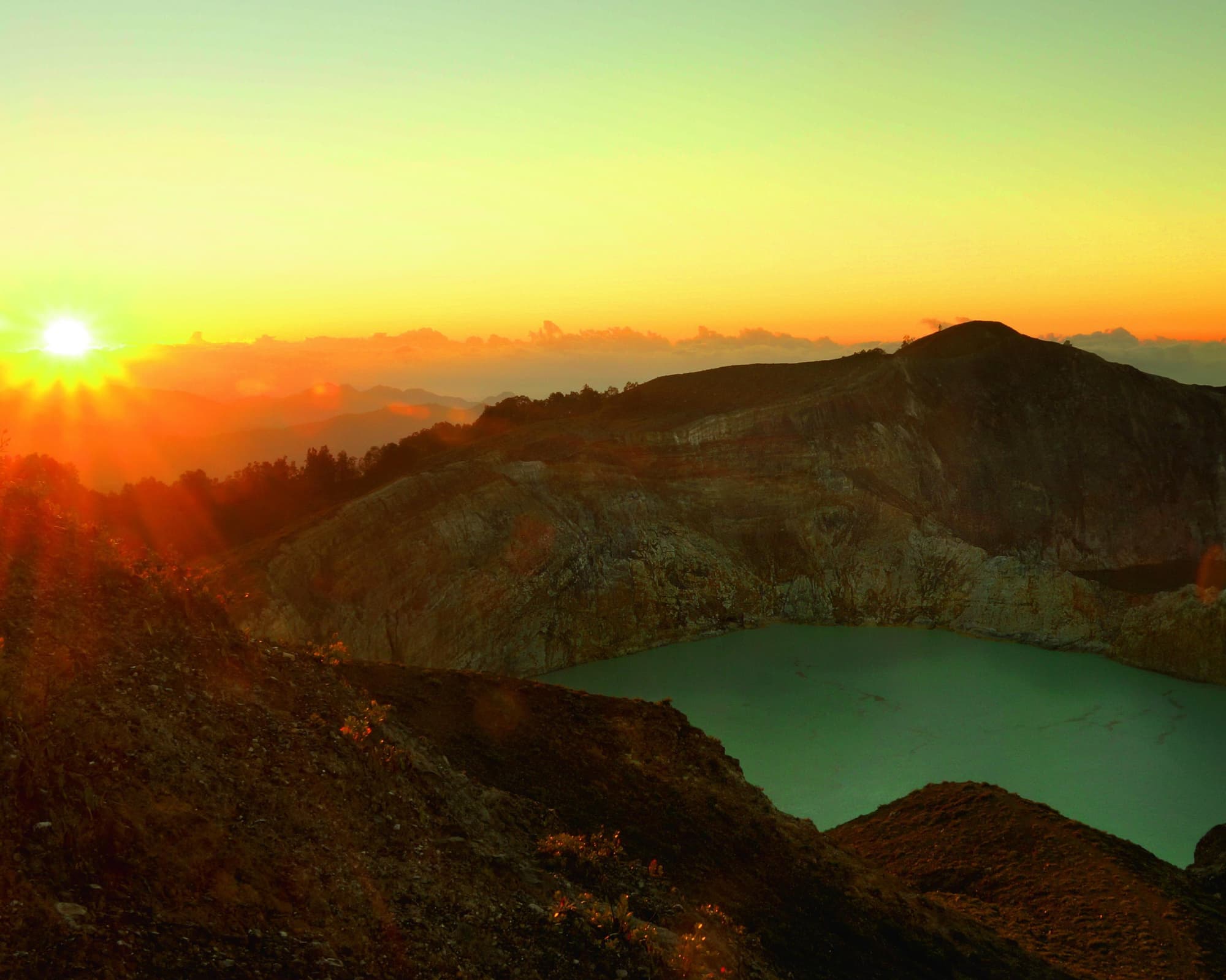 Kelimutu Nationalpark, Indonesien