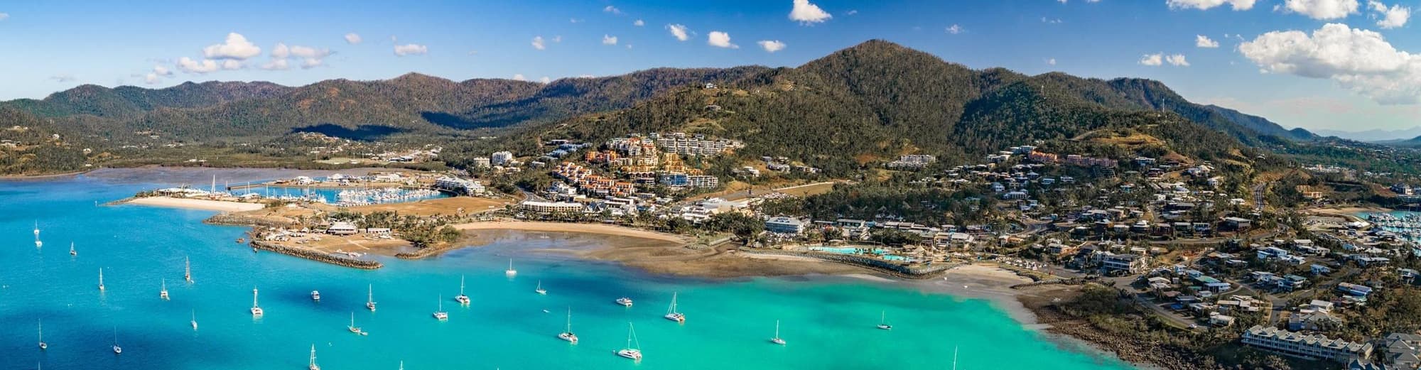 La playa de Airlie, Australia