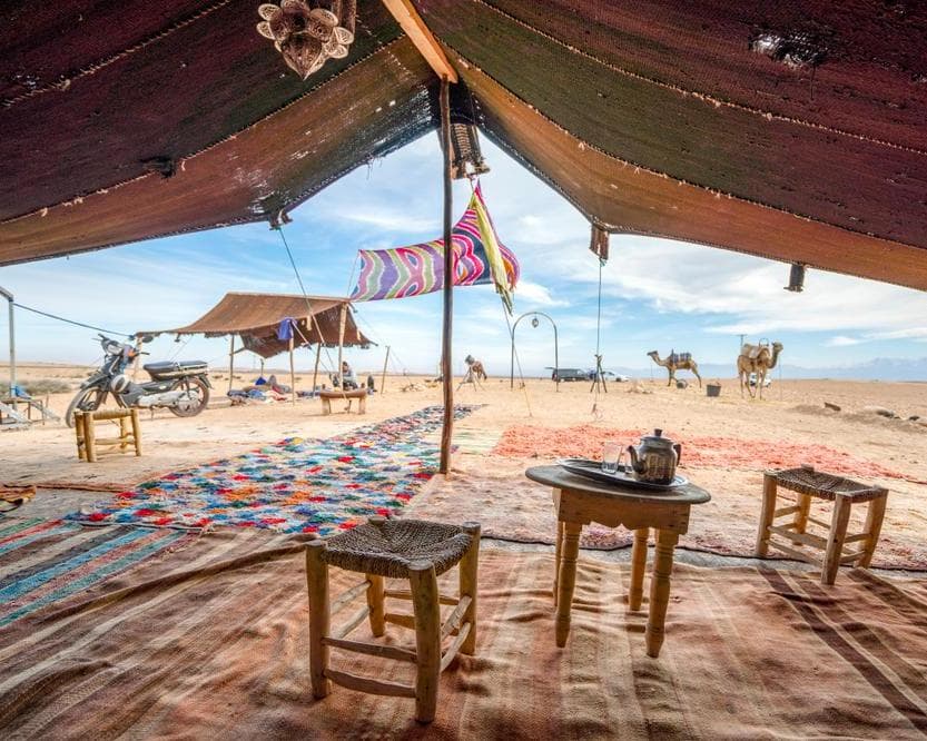 Agafay Desert, Marokko