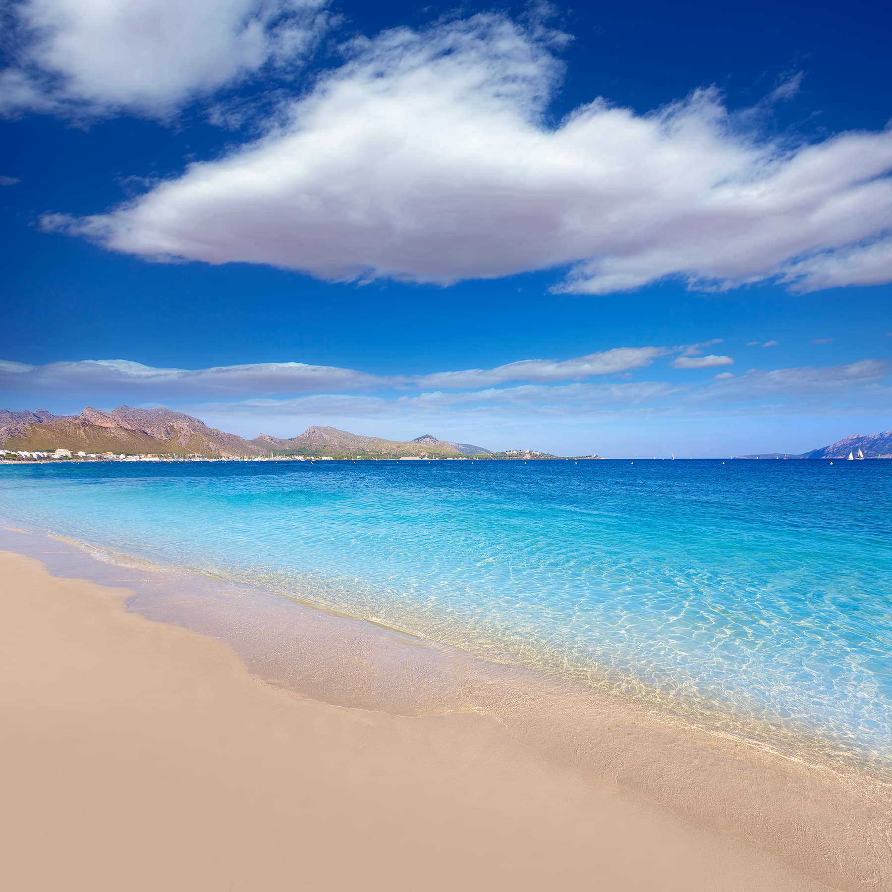 Polença, Mallorca, İspanya 