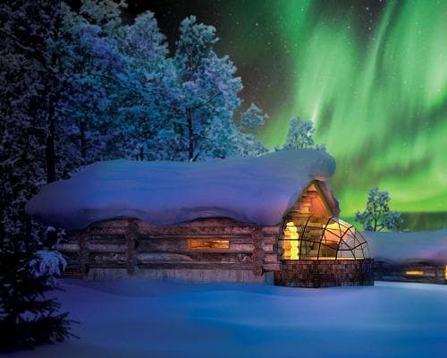 Kakslauttanen, Finlandia