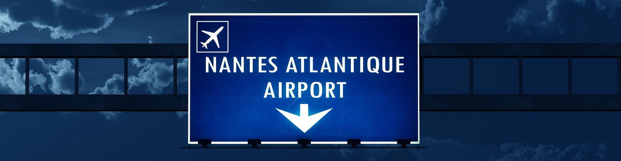 Nantes Flughafen, Frankreich