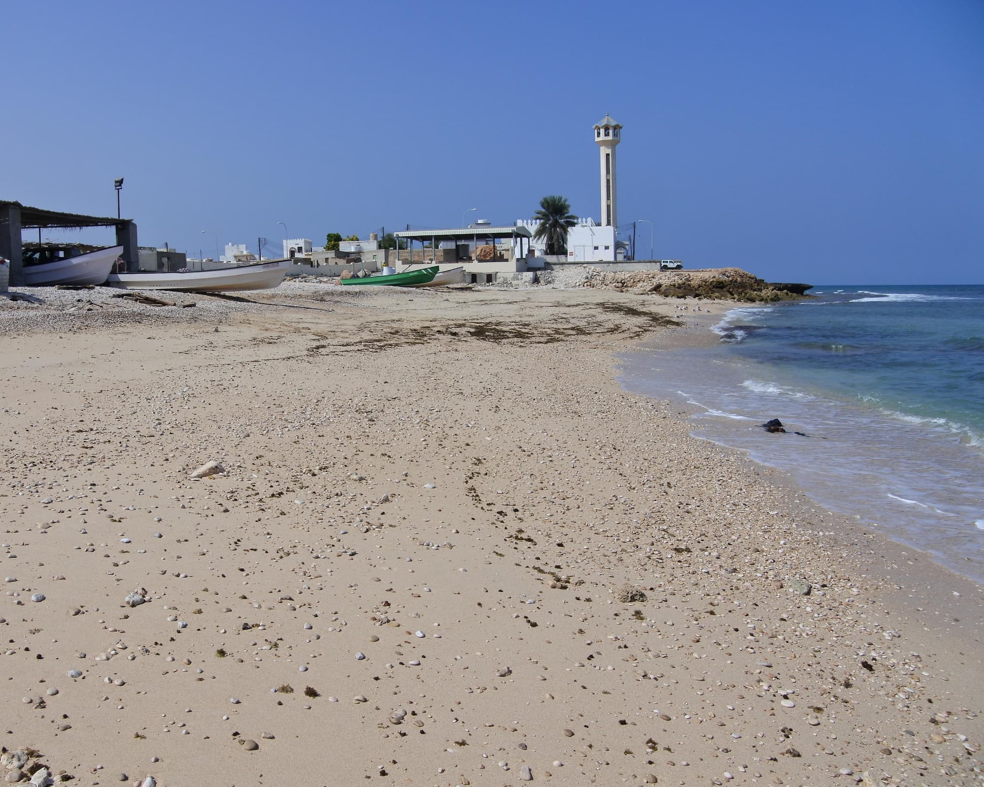 Spiaggia di Pinne, Oman