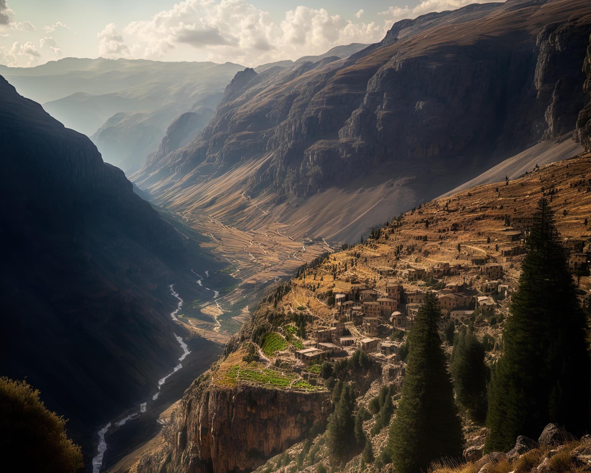 Qadisha Valley, Liban