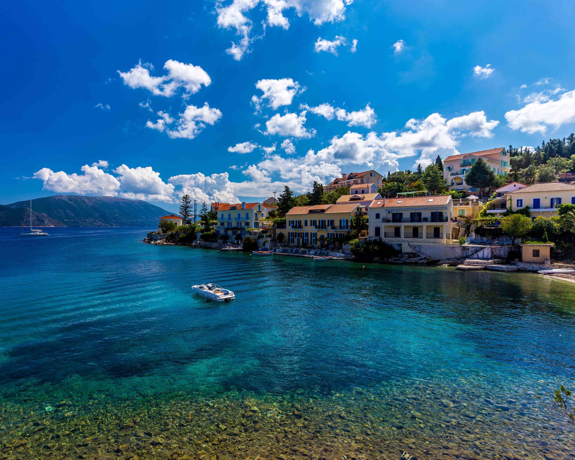 Fiskardo, Kefalonia, Griechenland