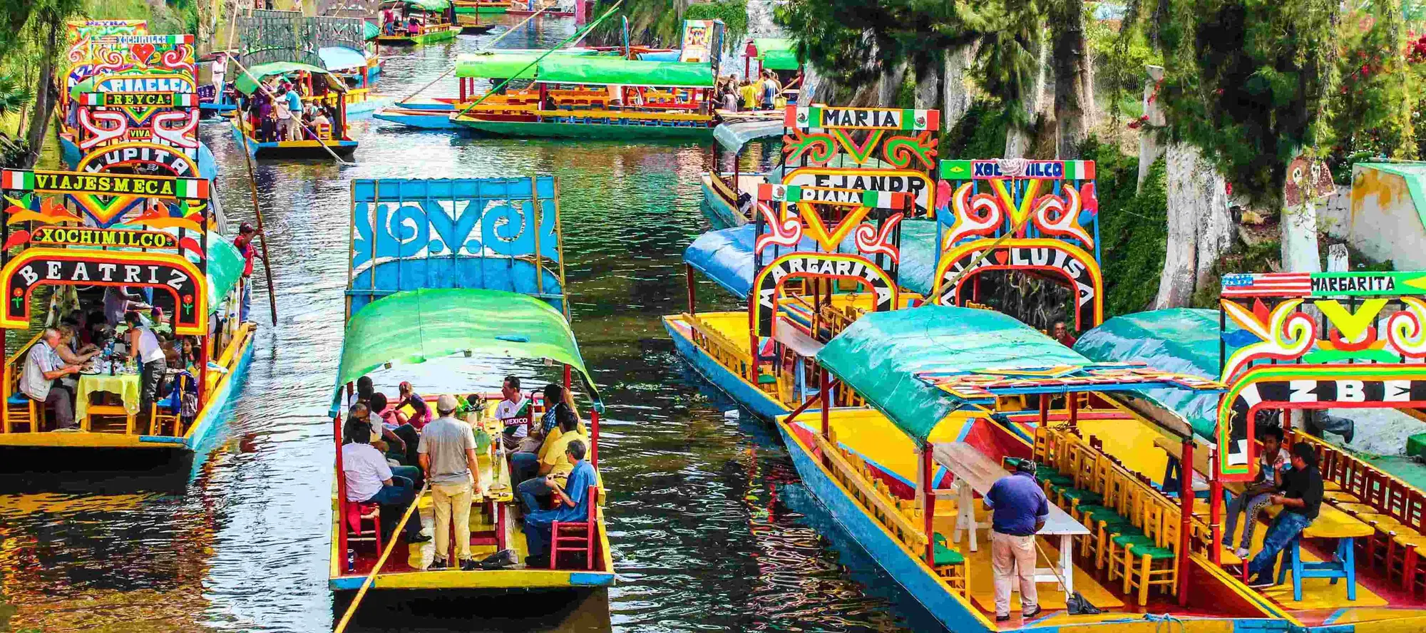 DAY 2 CITY TOUR & XOCHIMILCO 