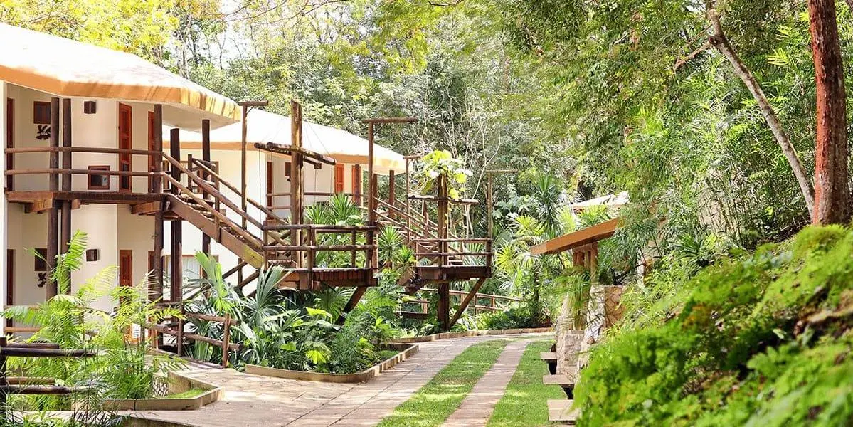 Pasar la noche en el Petén.