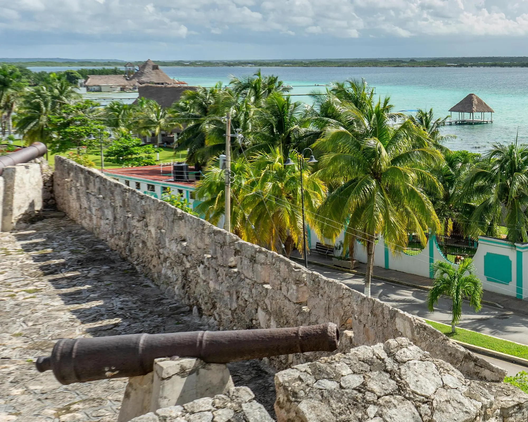 San Felipe Fort in Bacalar, Mexico