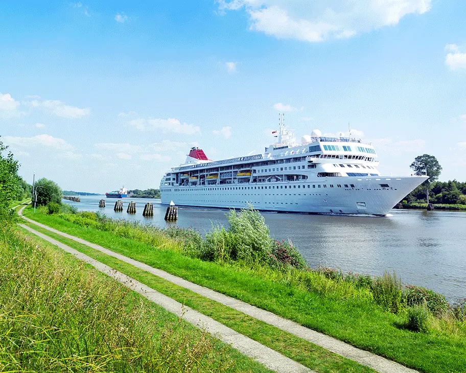 Terusan Kiel, Jerman