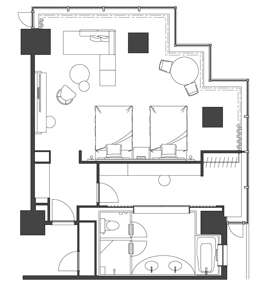 Grand Prince Hotel Osaka Bay, Room