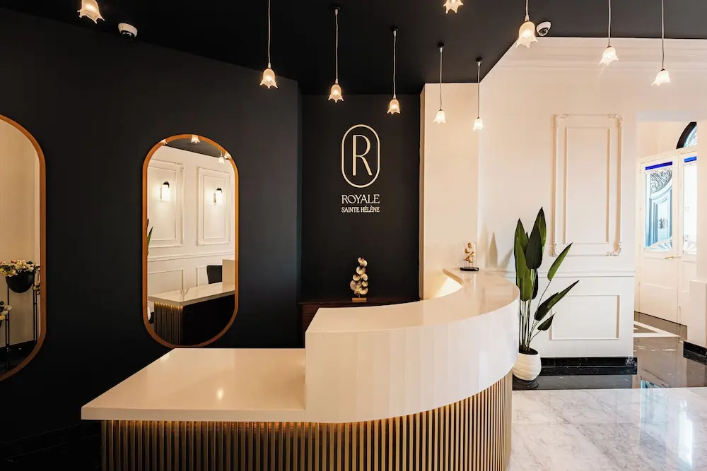 Royale Sainte Hélène Boutique Hotel, Reception