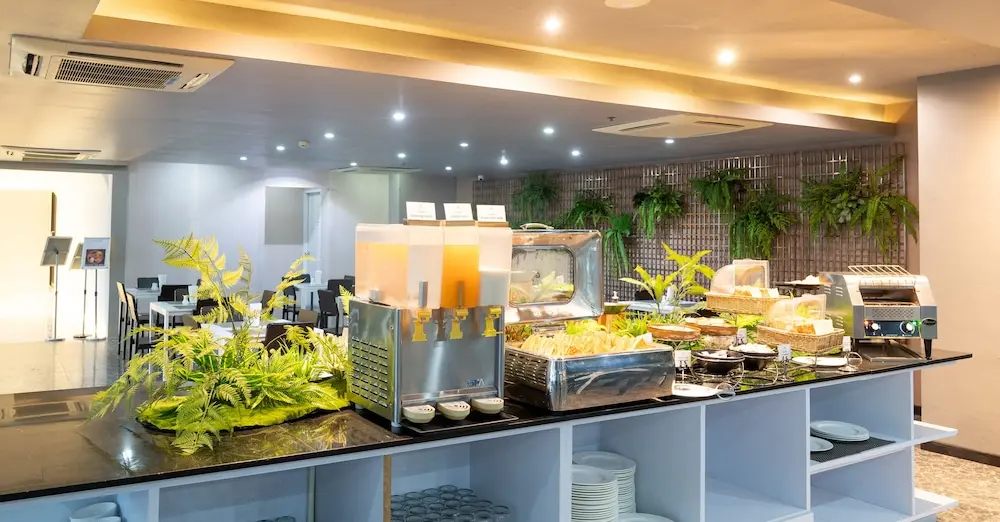 Beston Pattaya, Breakfast area