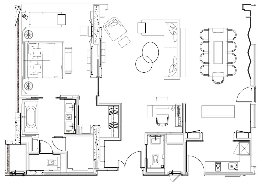Sofitel Singapore City Centre, Floor plan