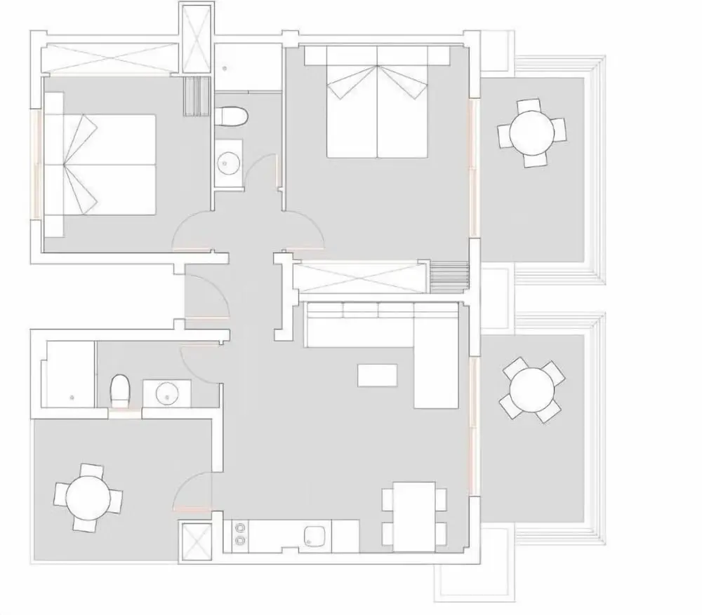 INN Mallorca Aparthotel, Floor plan
