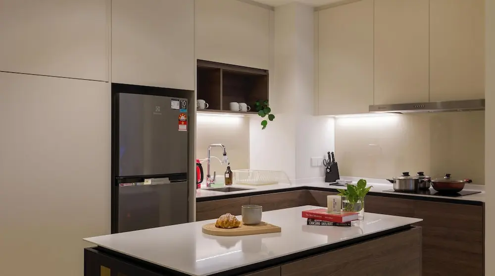 ViiA Residences in KL Eco City, Five Senses, Private kitchen