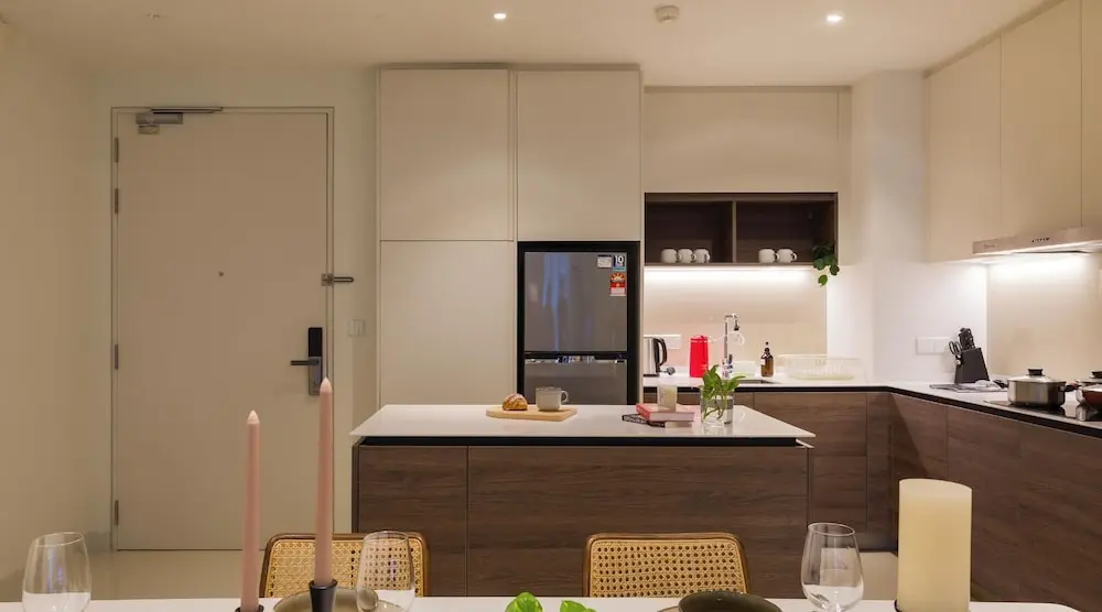 ViiA Residences in KL Eco City, Five Senses, Private kitchen