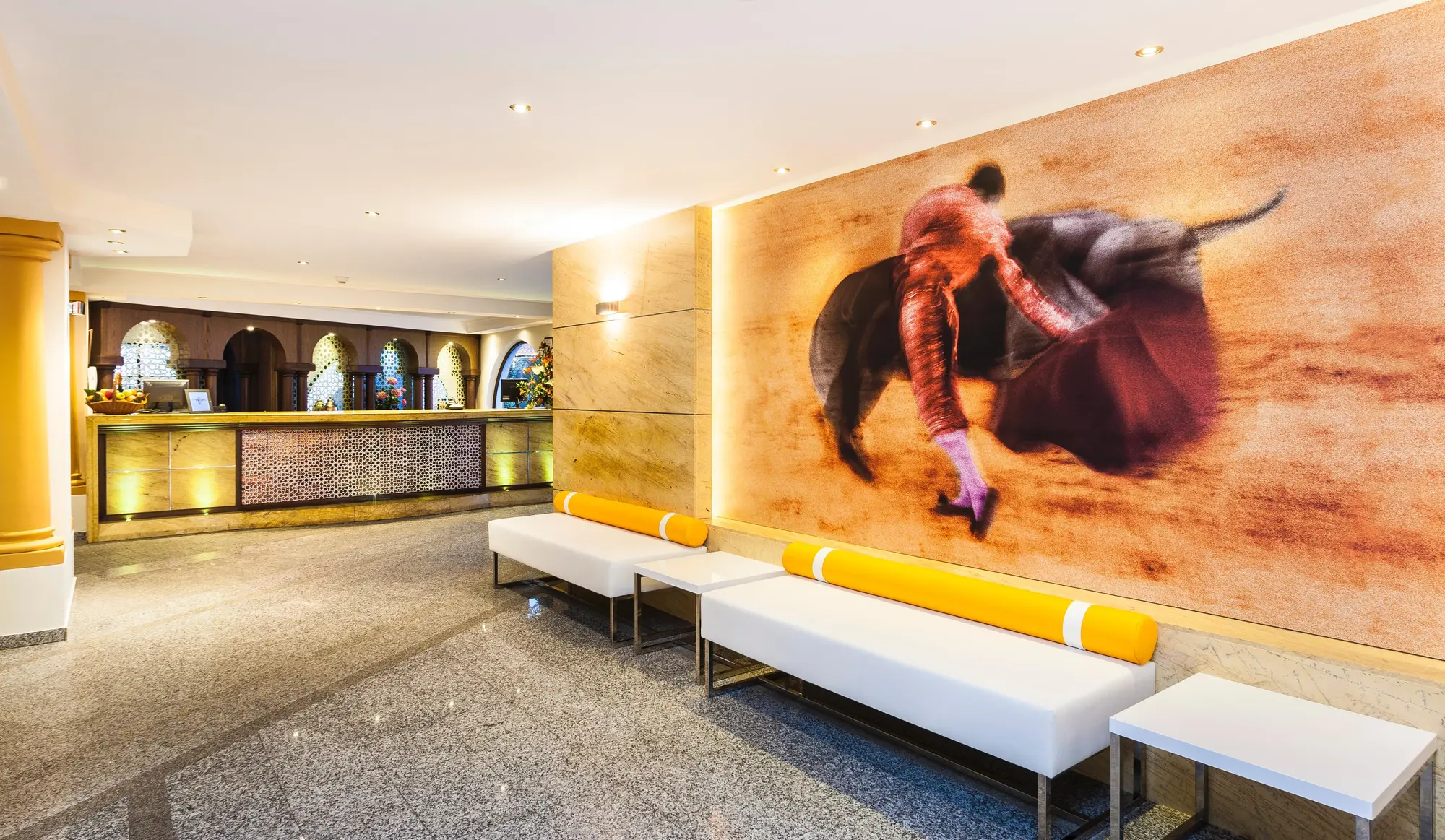 Globales Cortijo Blanco, Lobby