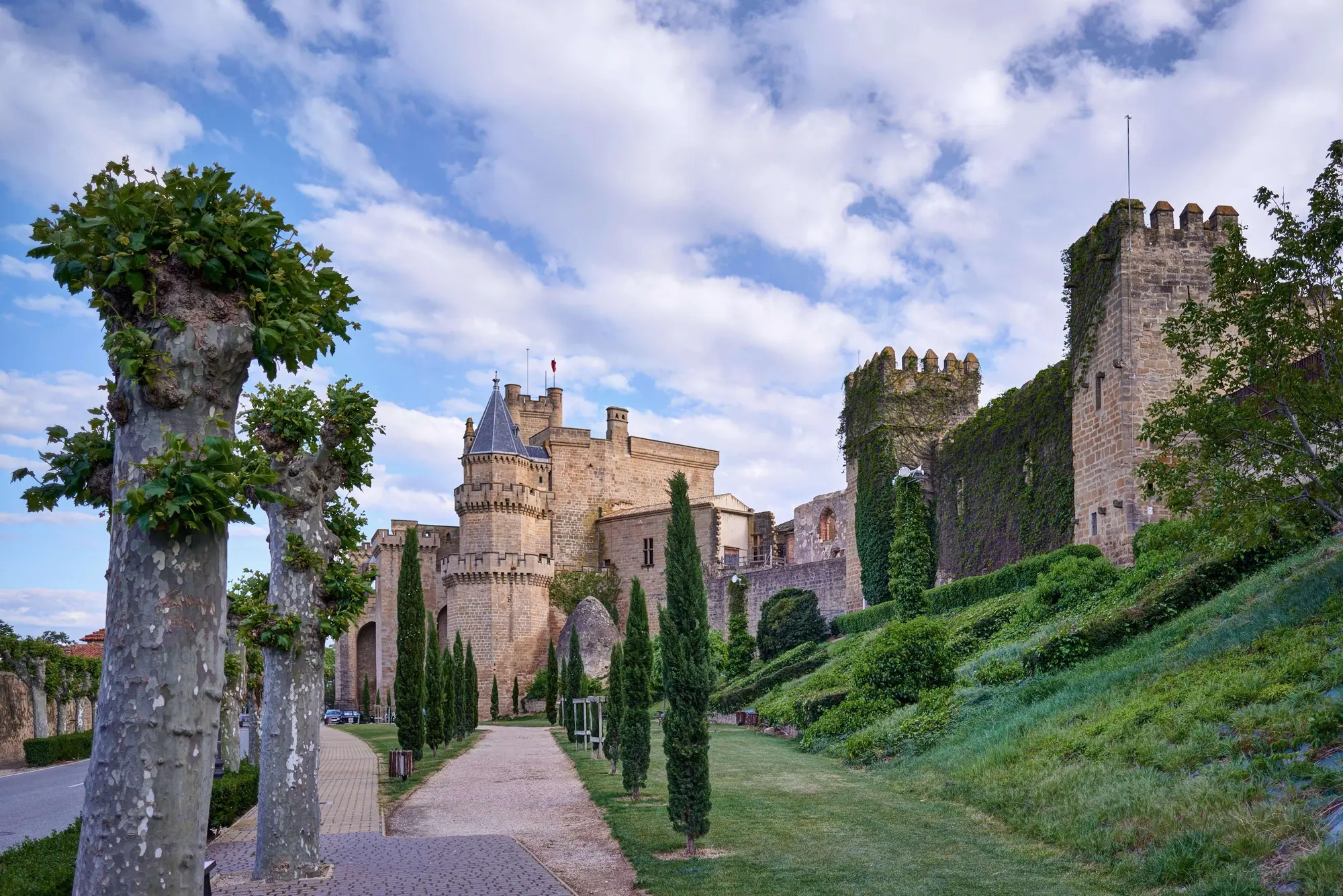 Parador De Olite, General view