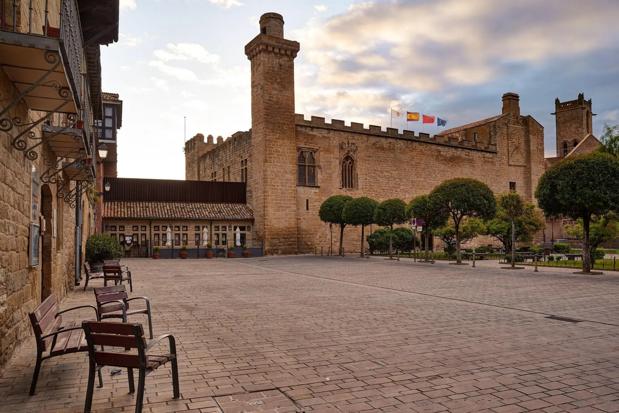 Parador De Olite, General view