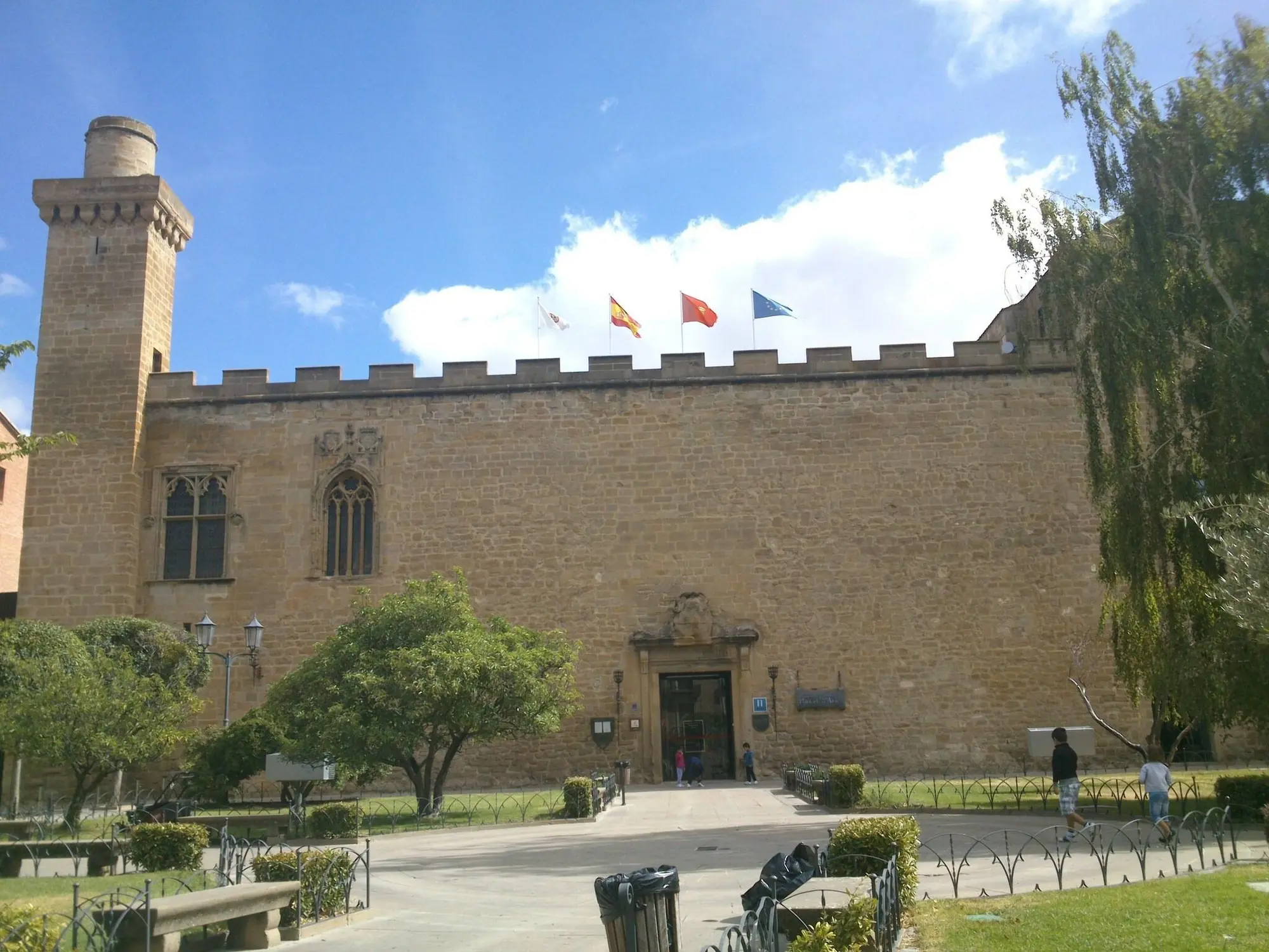Parador De Olite, General view