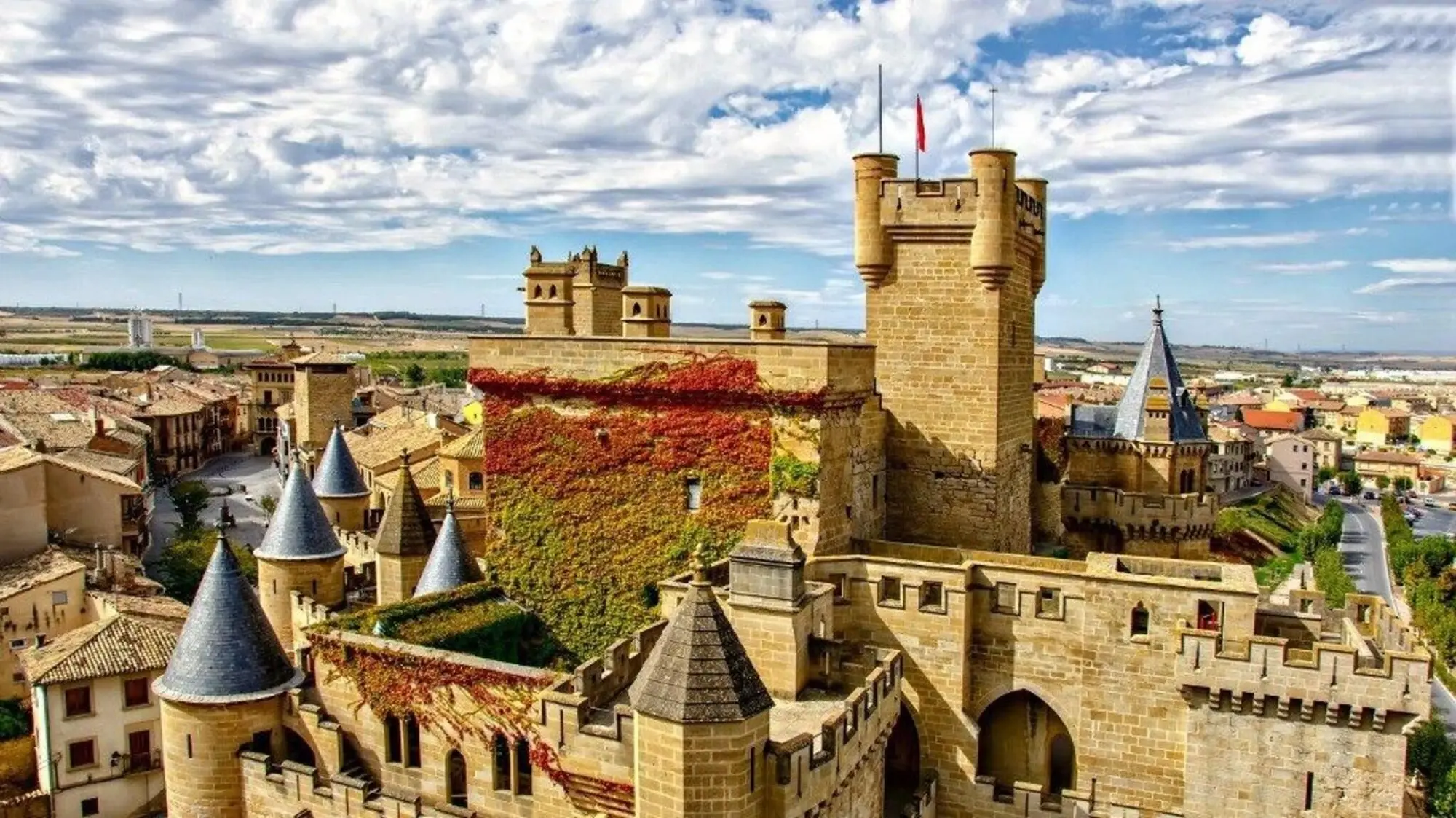 Parador De Olite, General view