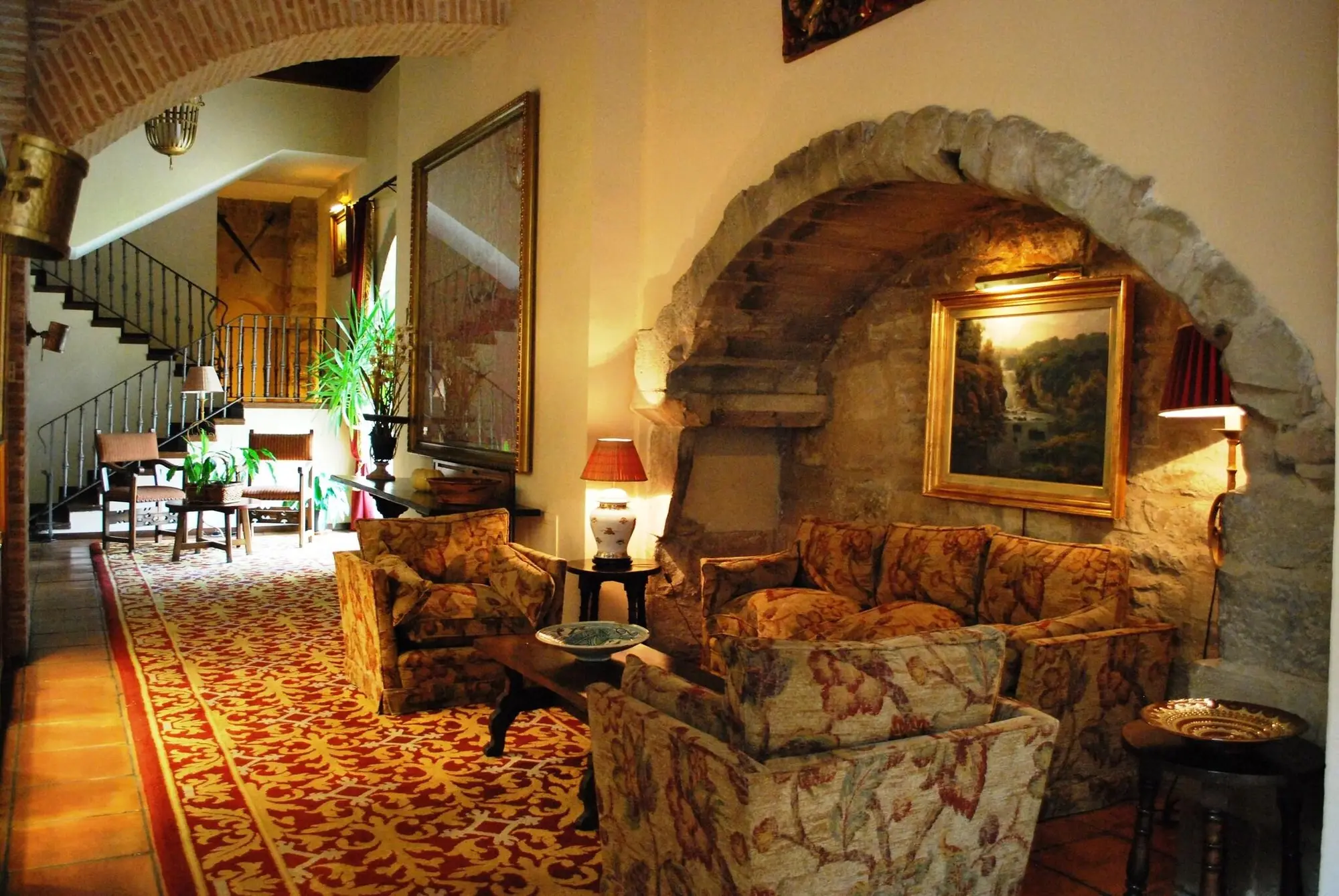 Parador De Olite, Lobby