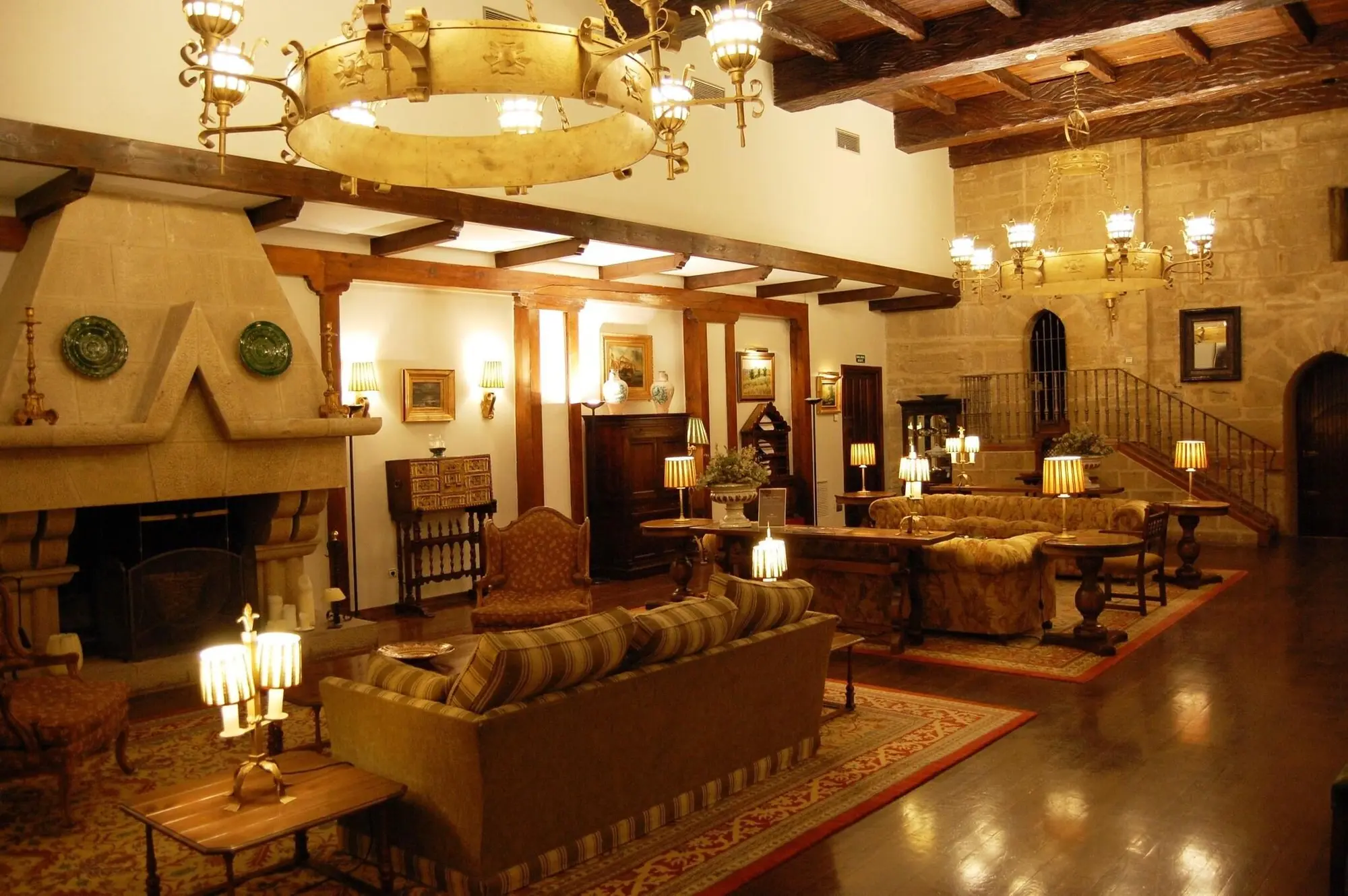Parador De Olite, Lobby