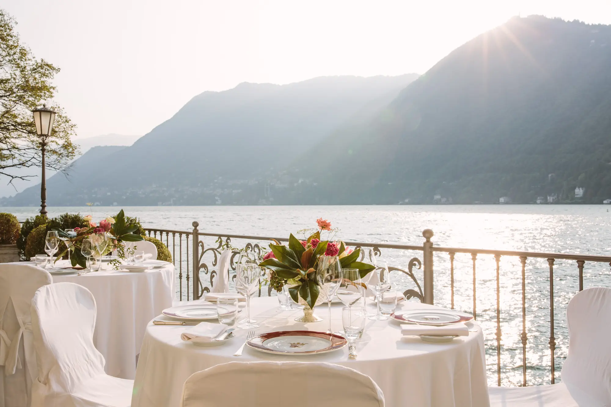 Villa Flori, Terrace