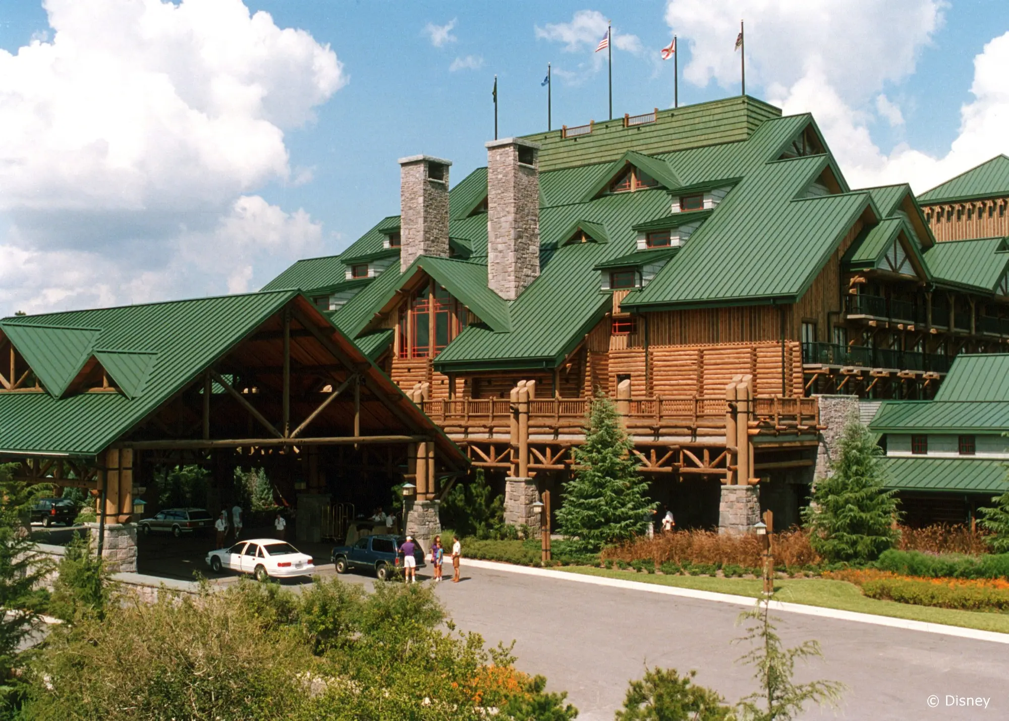 Disney's Wilderness Lodge, General view
