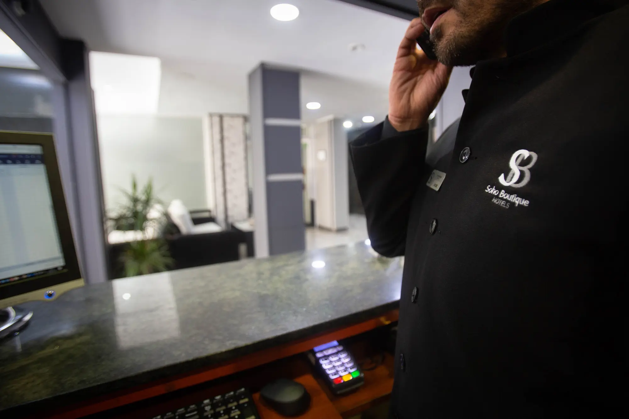 Soho Bahía Málaga, Lobby