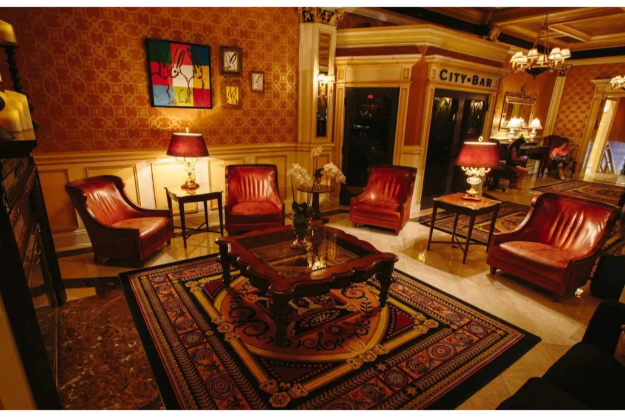 The Lenox Hotel, Lobby