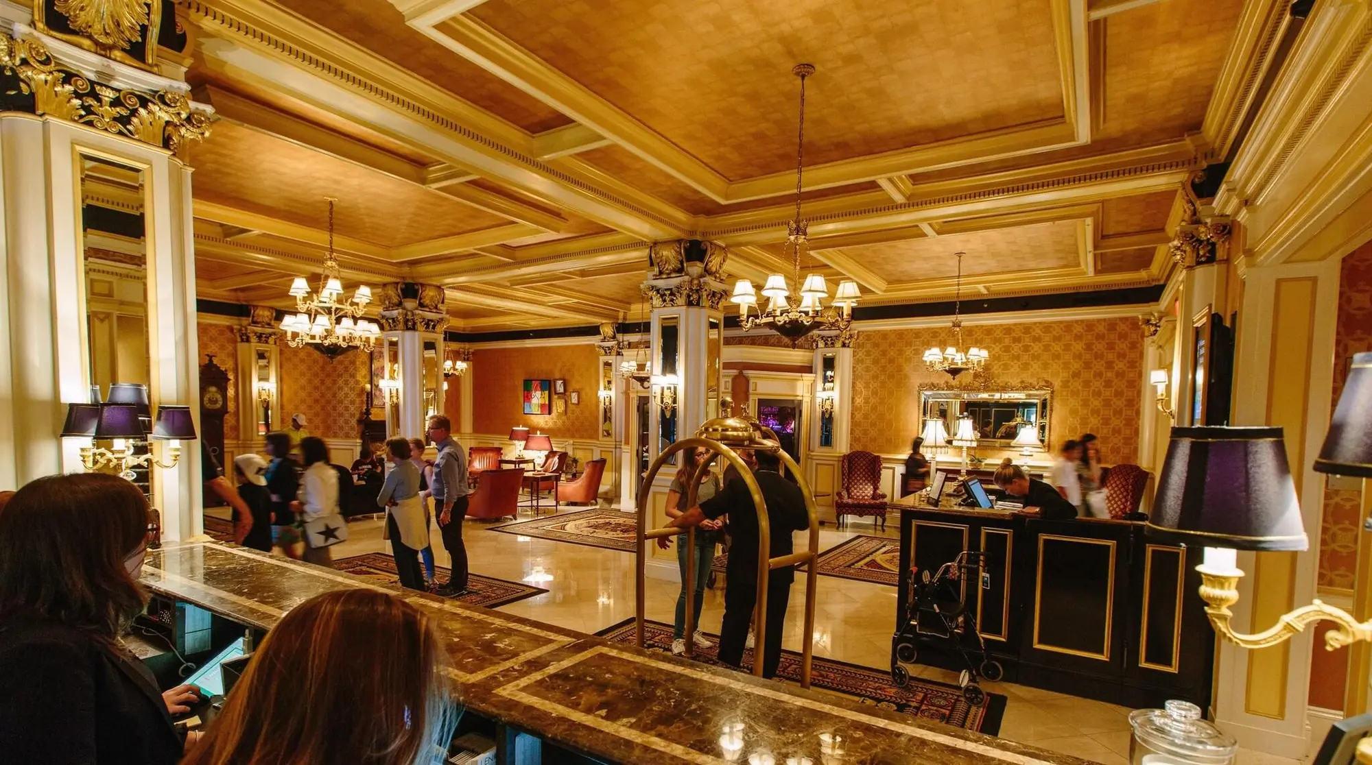 The Lenox Hotel, Lobby