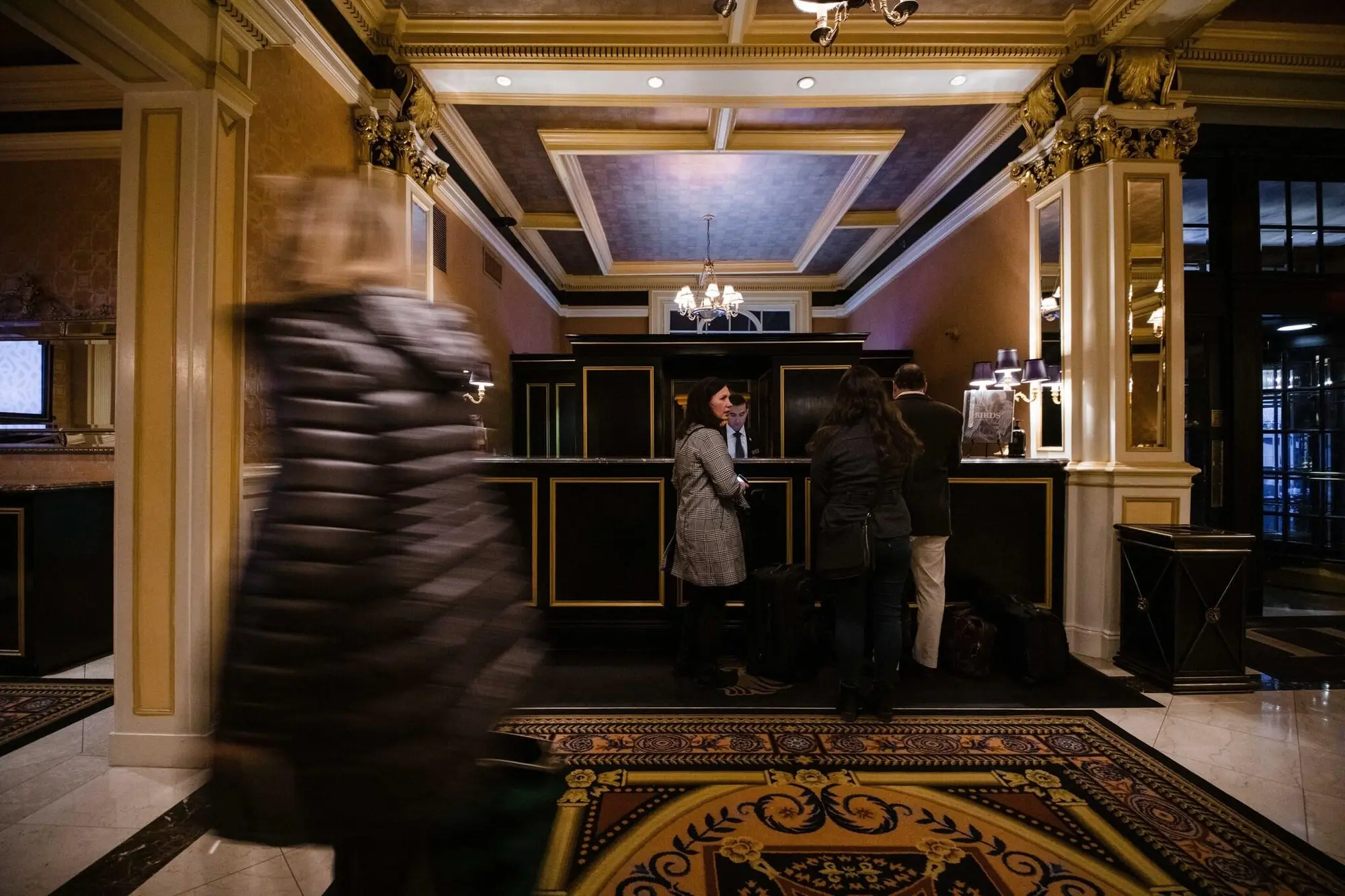 The Lenox Hotel, Lobby