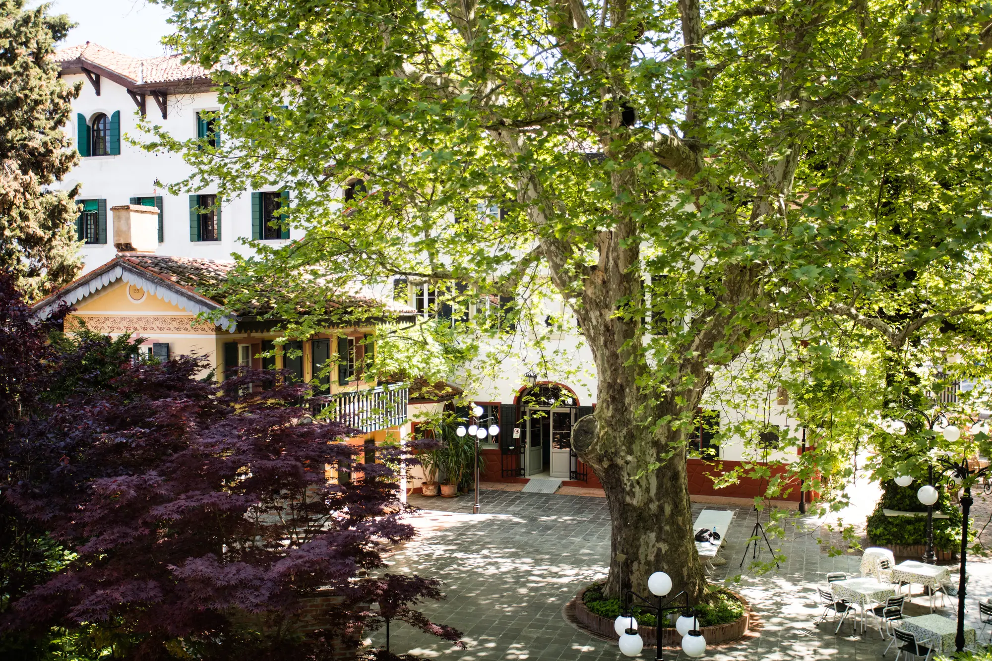 Residenza d'Epoca Albergo Quattro Fontane, Terrace