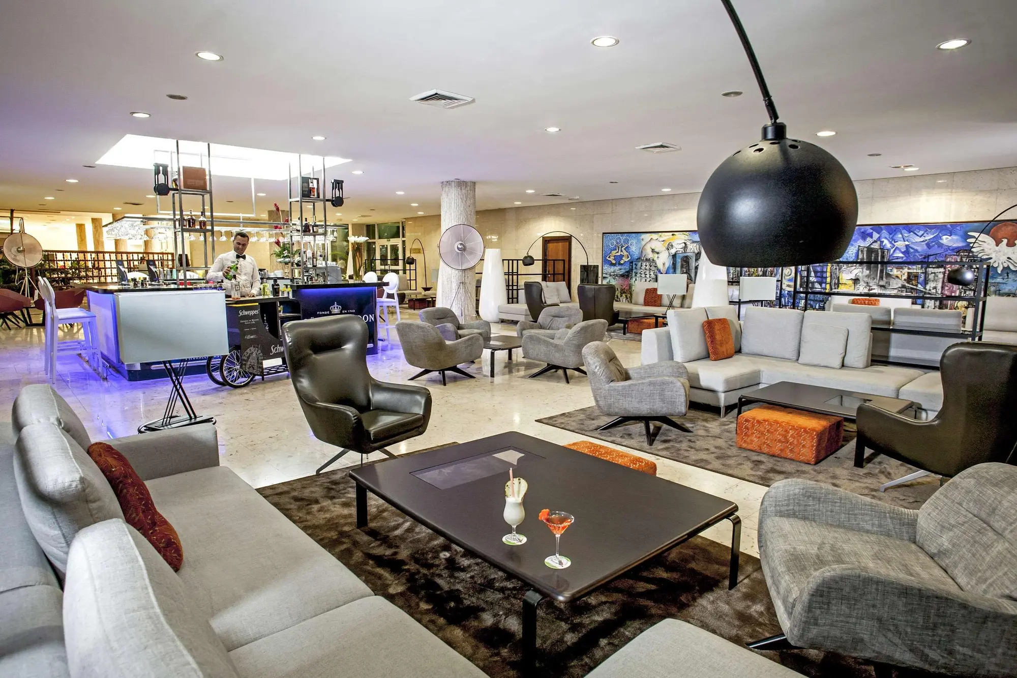 Tryp Habana Libre, Lobby