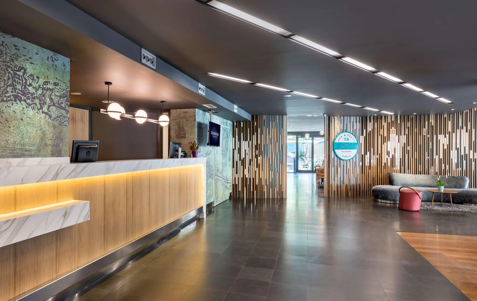 Occidental Cádiz, Lobby