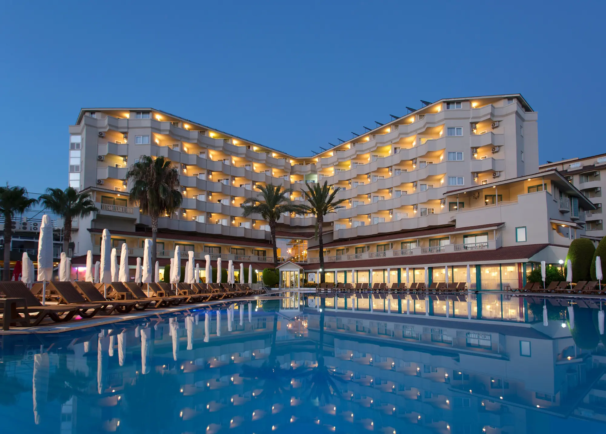 Febeach Hotel Side, General view