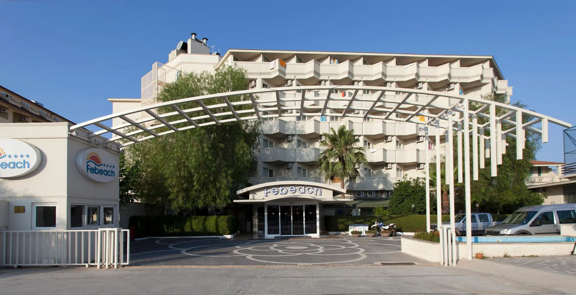 Febeach Hotel Side, General view