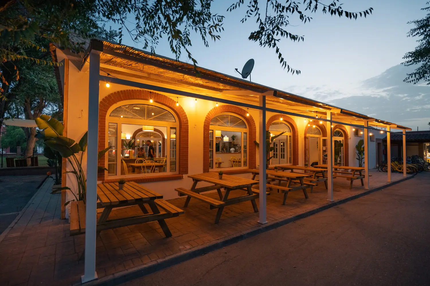 Kampaoh El Palmar, Restaurant