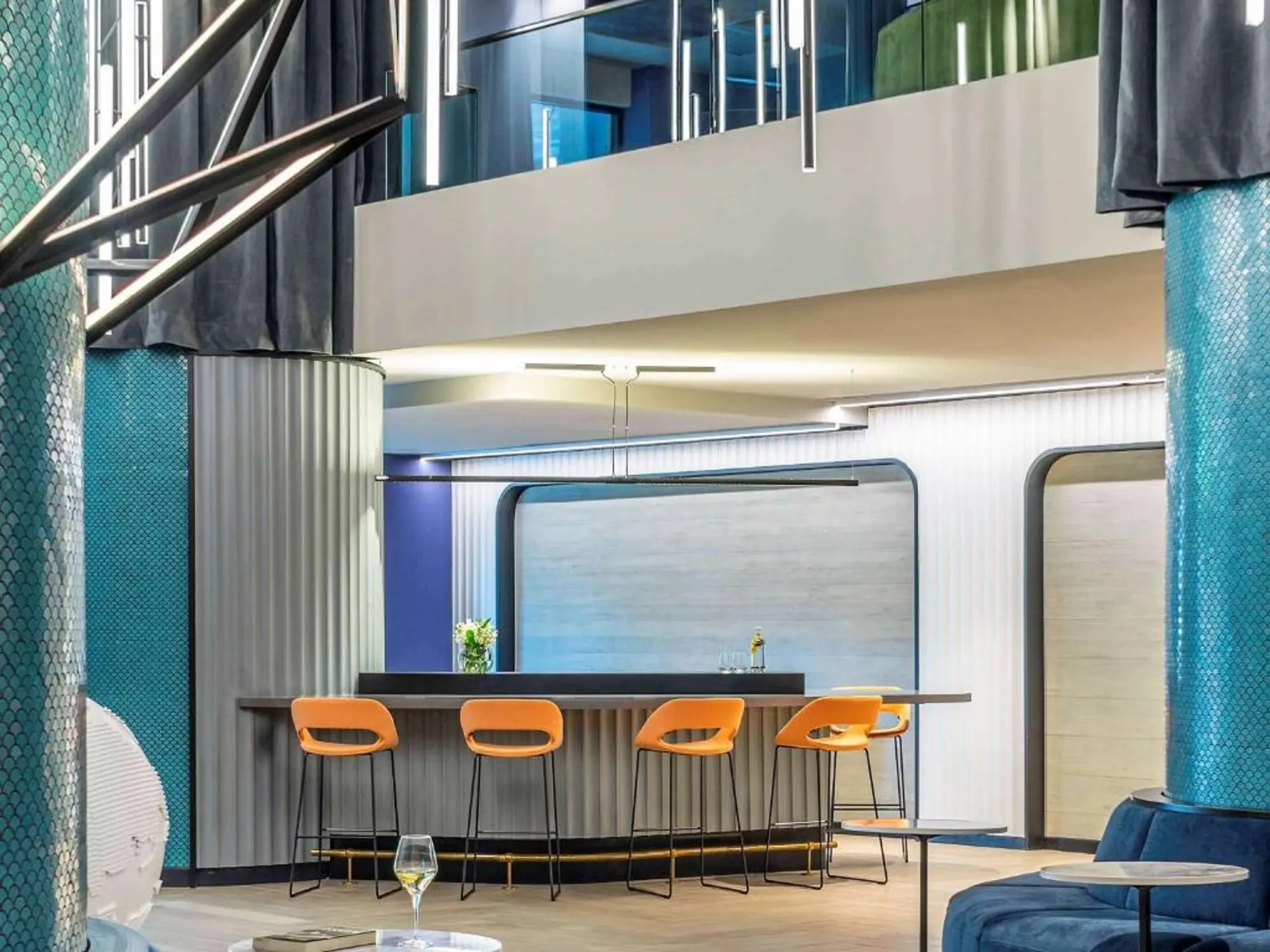 Pullman Santiago El Bosque, Lobby